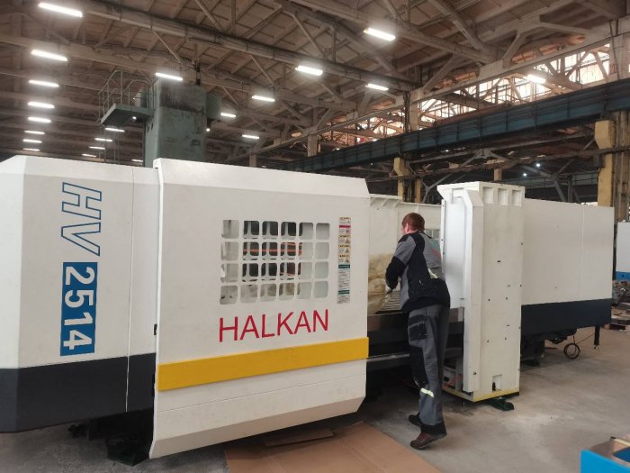Сервисное обслуживание станков от компании Halkan